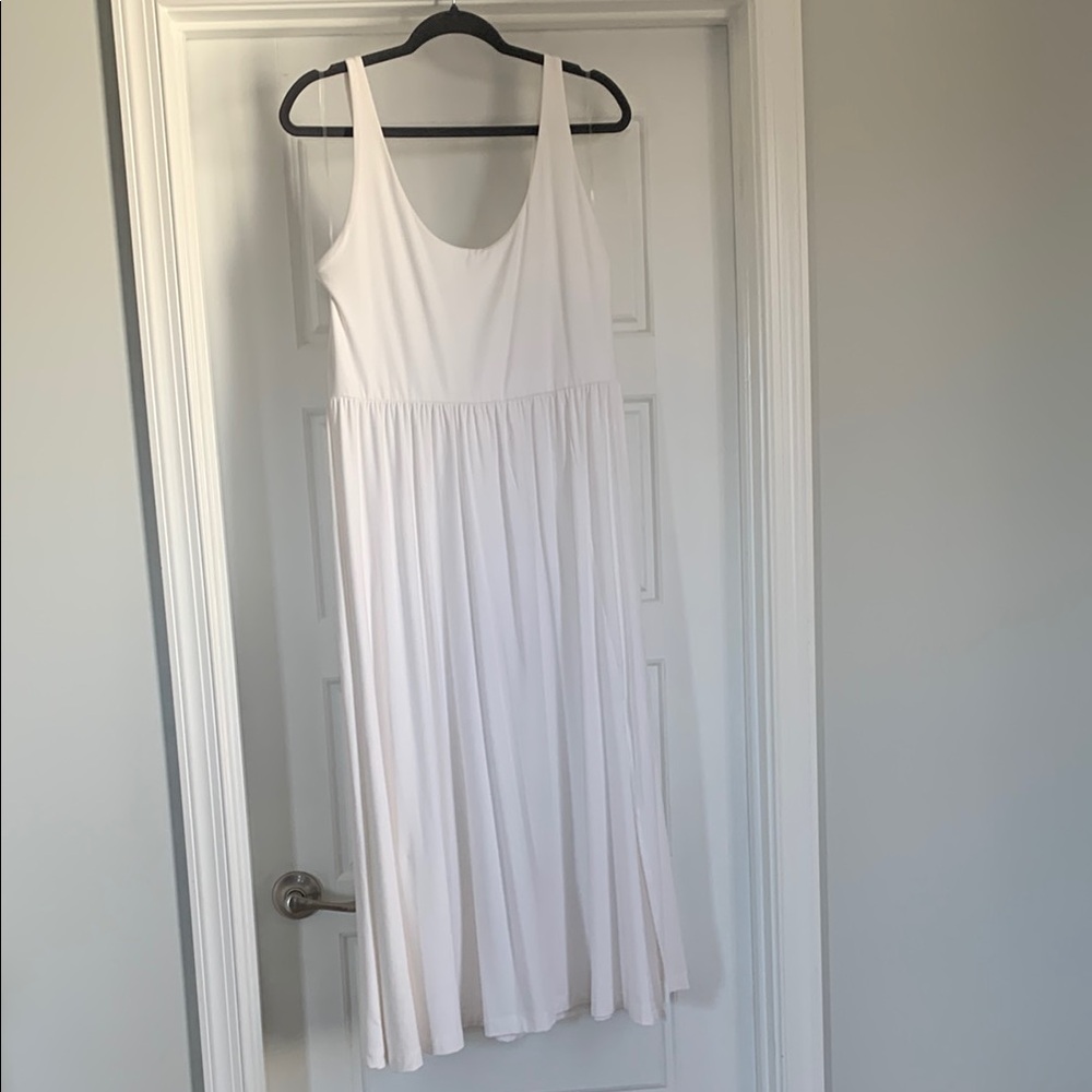 White ballet midi dress from A New Day